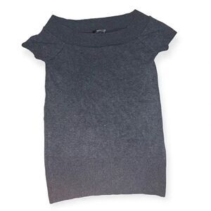 Off the shoulder knitted blouse